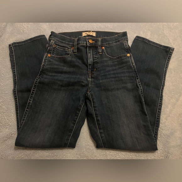 Madewell Mid-rise stovepipe Jeans - Picture 1 of 10